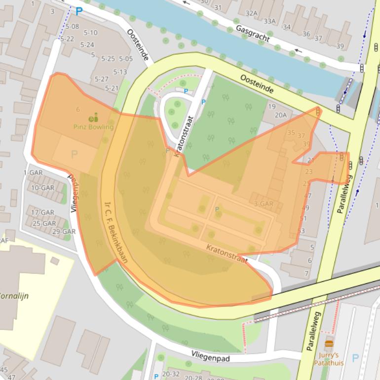 Kaart van postcodegebied 7941HK.