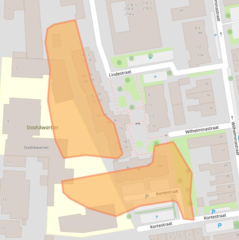 Kaart van postcodegebied 7941HZ.