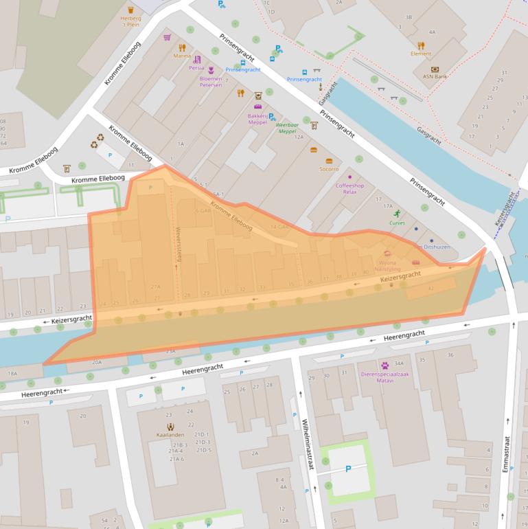 Kaart van postcodegebied 7941KB.