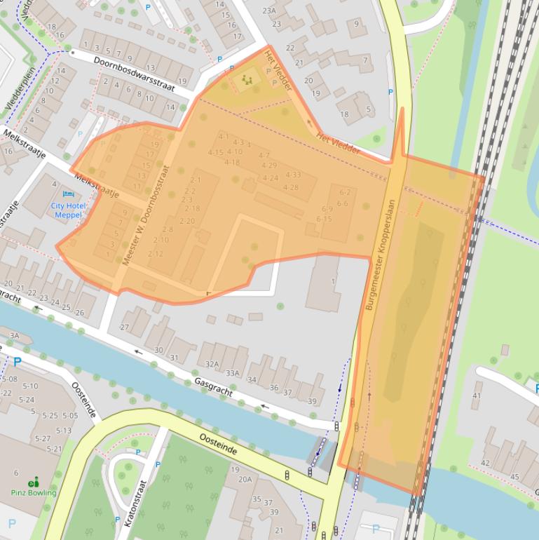 Kaart van postcodegebied 7941KH.