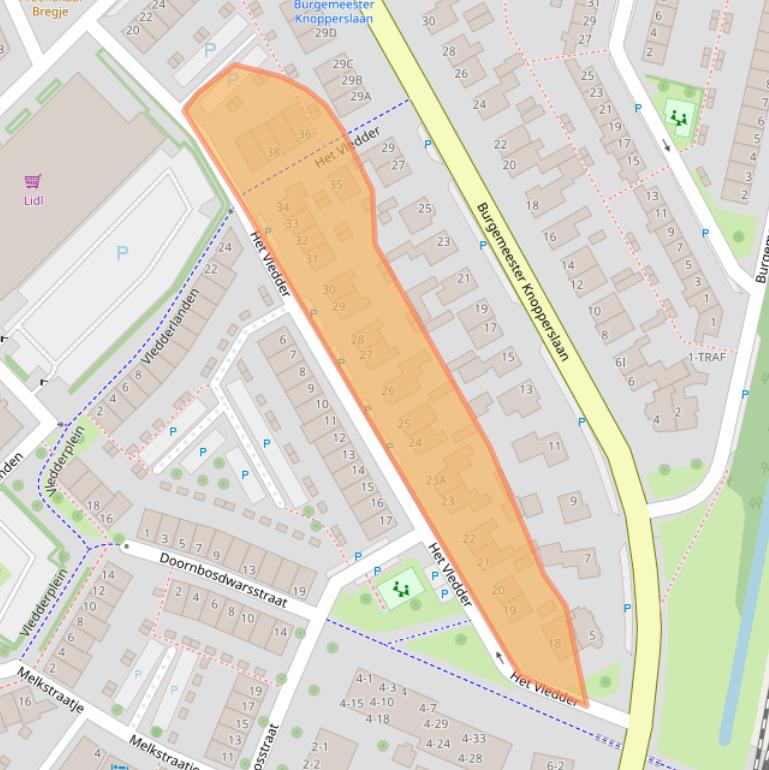 Kaart van postcodegebied 7941KL.