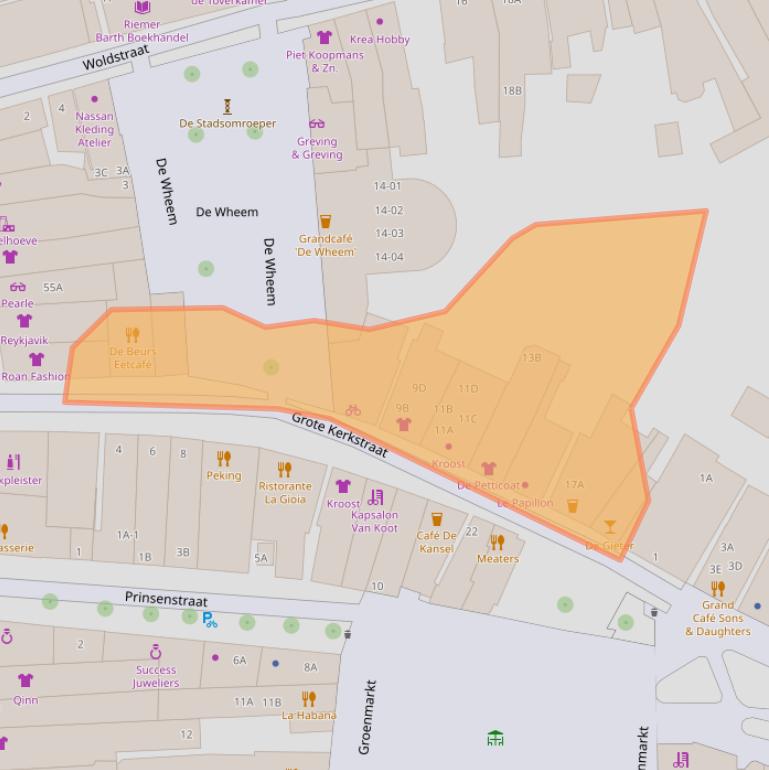 Kaart van postcodegebied 7941LA.