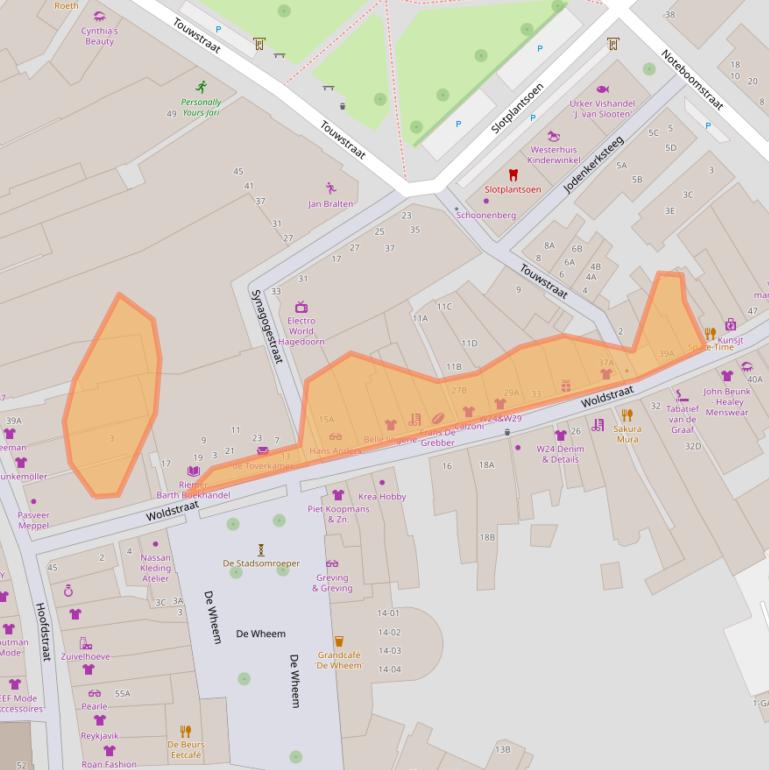 Kaart van postcodegebied 7941LE.