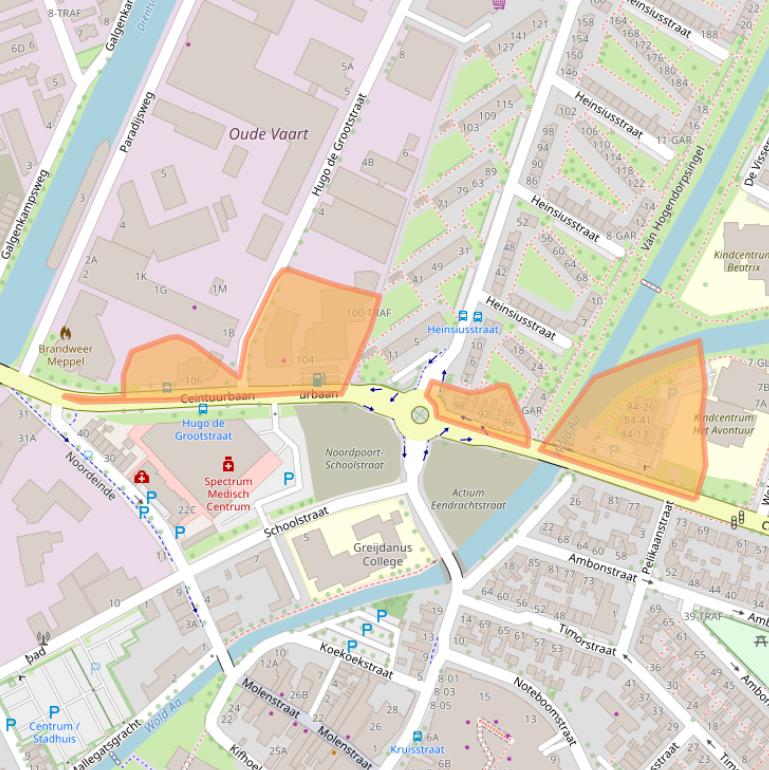 Kaart van postcodegebied 7941LX.