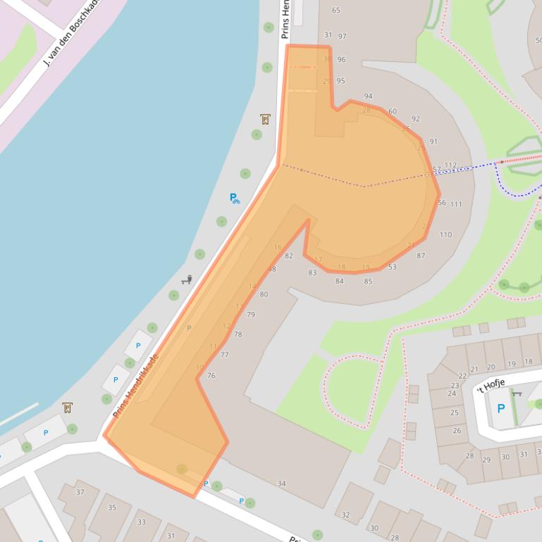 Kaart van postcodegebied 7941MA.