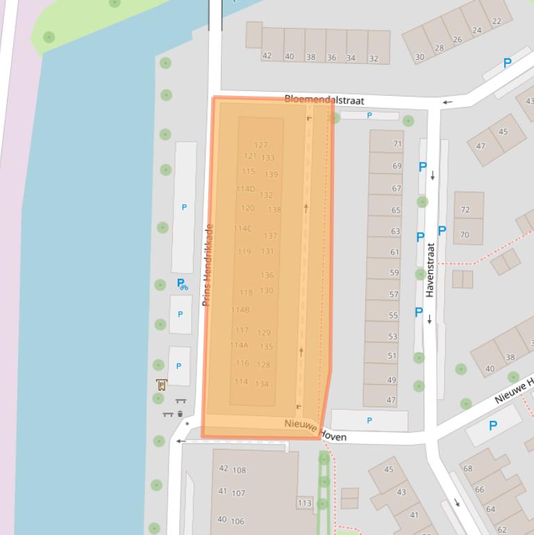 Kaart van postcodegebied 7941ME.