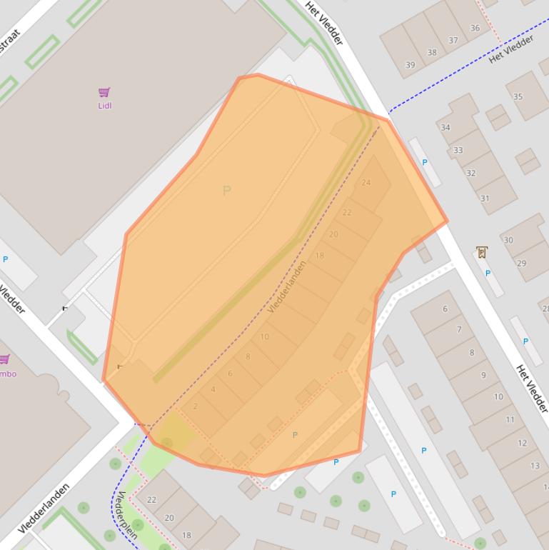 Kaart van postcodegebied 7941NA.