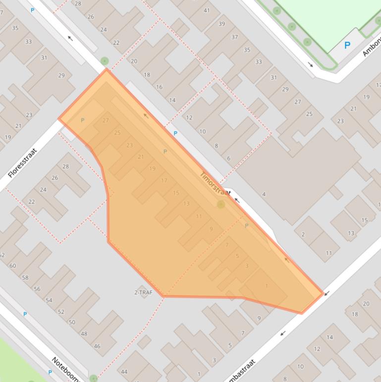 Kaart van postcodegebied 7941VH.