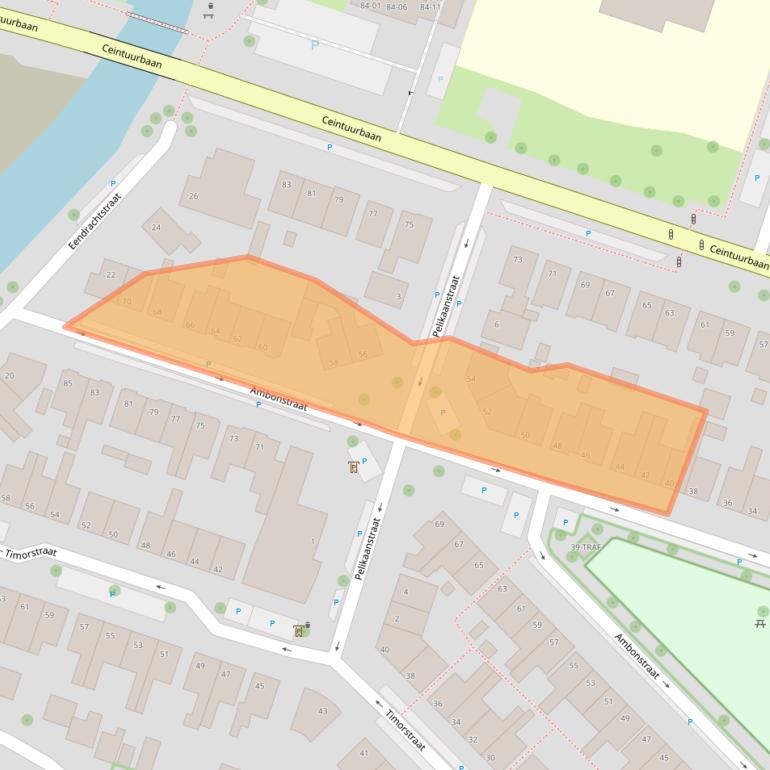 Kaart van postcodegebied 7941VK.