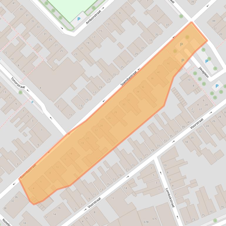 Kaart van postcodegebied 7941VR.