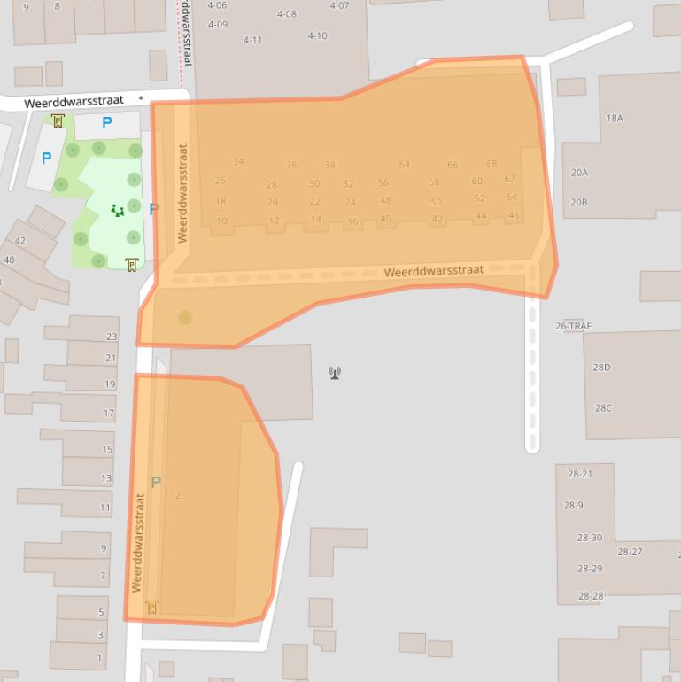 Kaart van postcodegebied 7941XM.