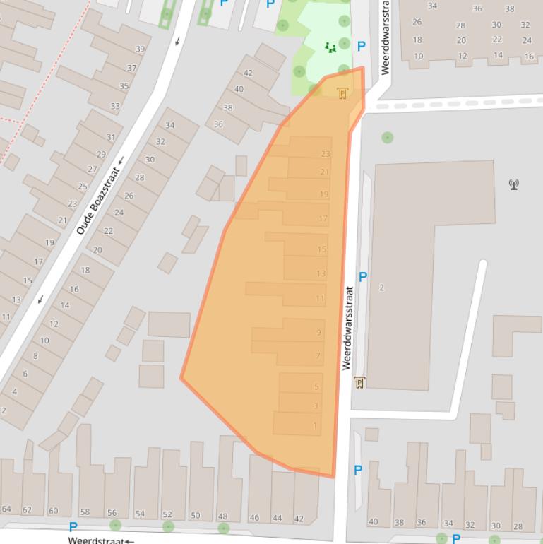 Kaart van postcodegebied 7941XN.