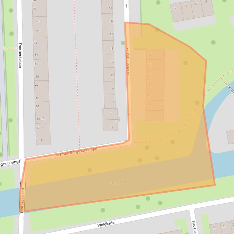 Kaart van postcodegebied 7942AN.