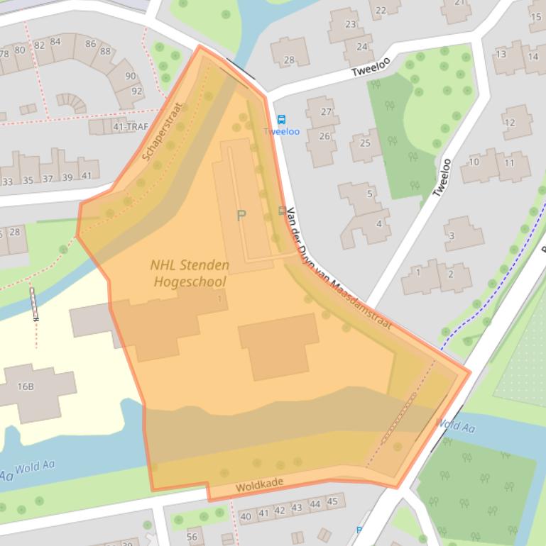 Kaart van postcodegebied 7942AT.