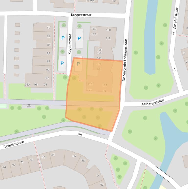 Kaart van postcodegebied 7942BC.