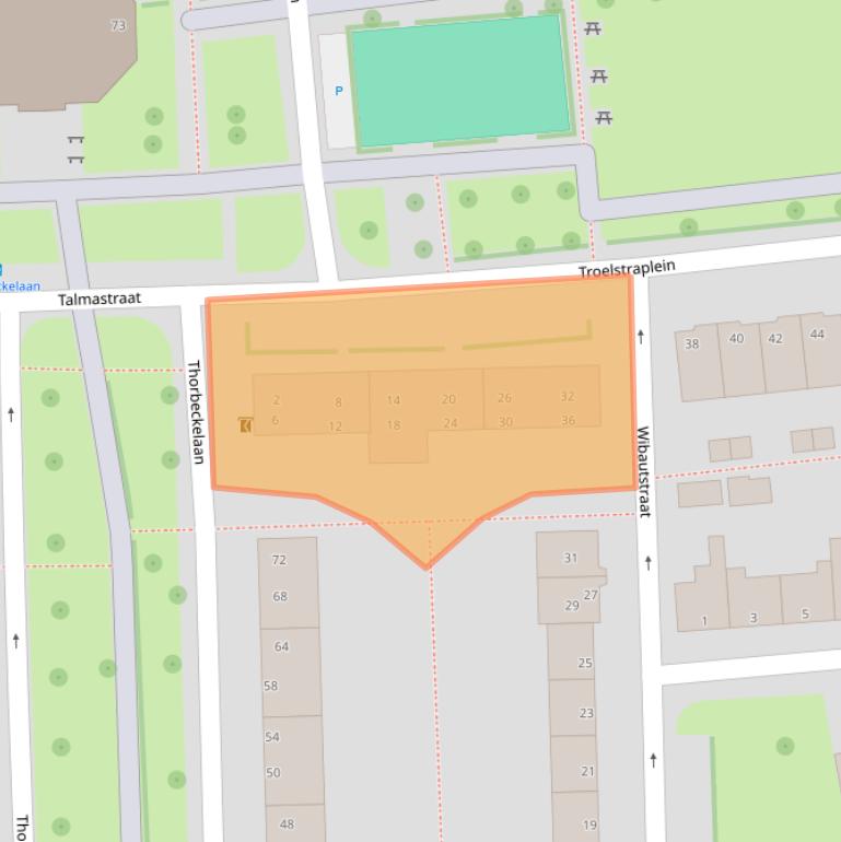 Kaart van postcodegebied 7942BD.