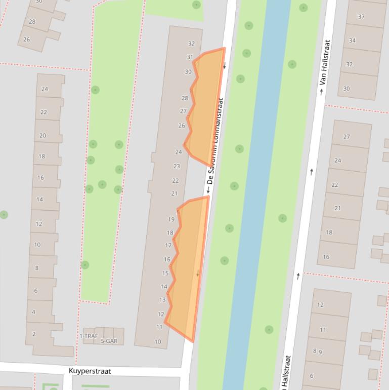 Kaart van postcodegebied 7942BL.