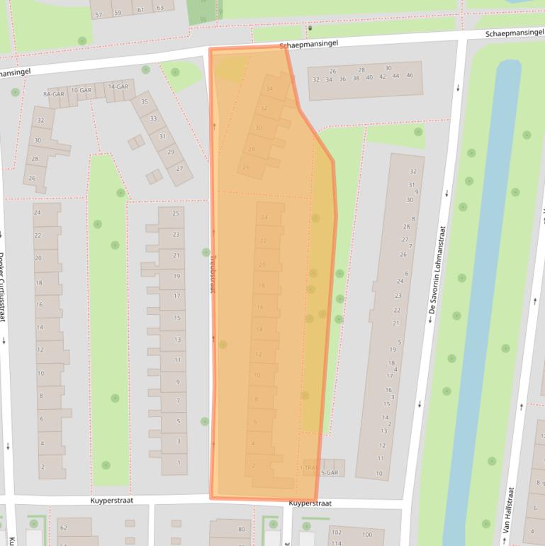 Kaart van postcodegebied 7942BP.