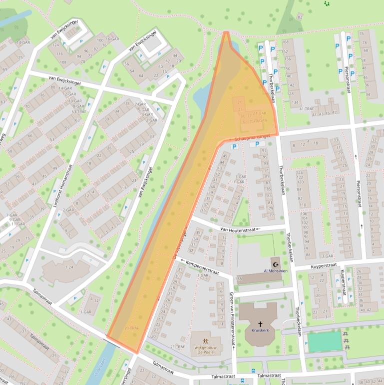 Kaart van postcodegebied 7942CA.