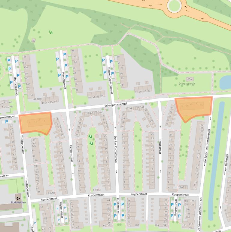 Kaart van postcodegebied 7942CC.