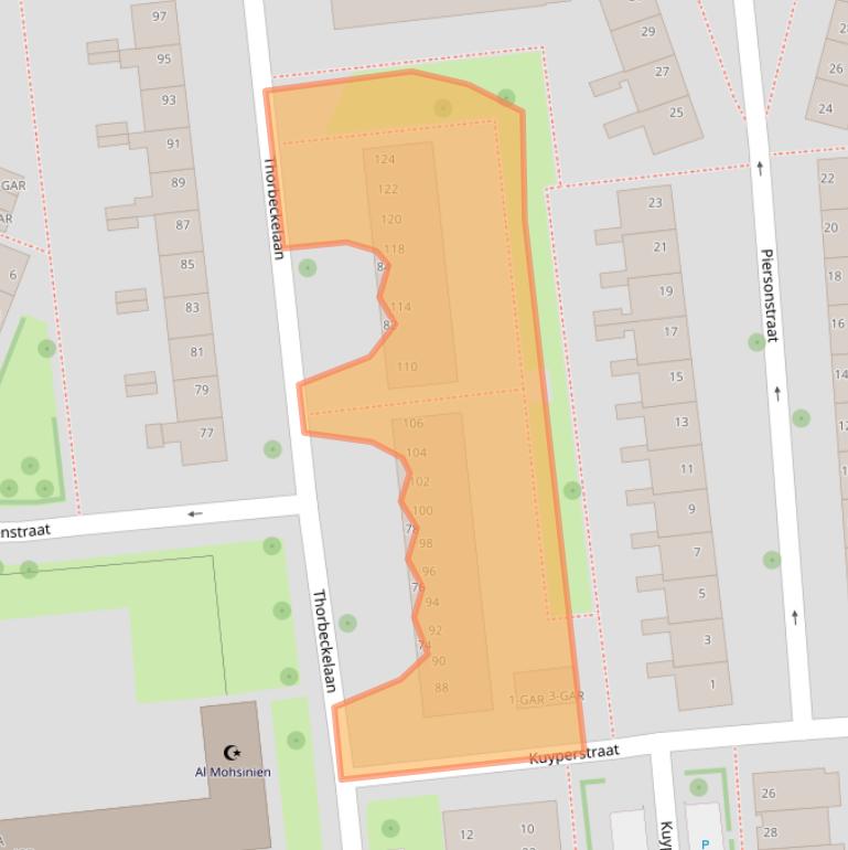 Kaart van postcodegebied 7942CS.