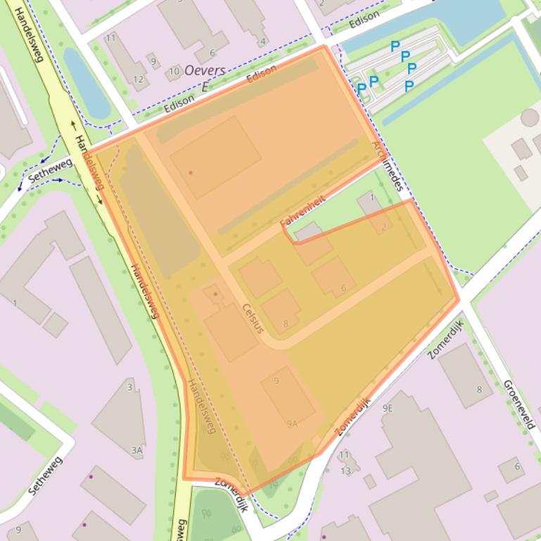 Kaart van postcodegebied 7942DB.