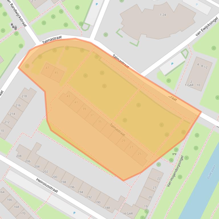 Kaart van postcodegebied 7942EE.