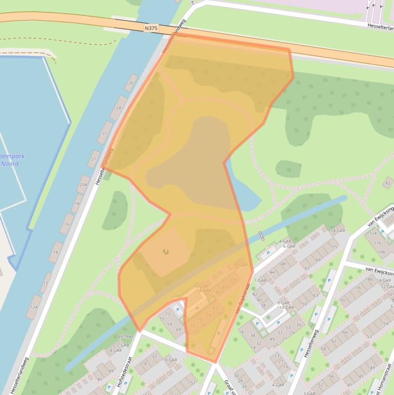 Kaart van postcodegebied 7942GS.