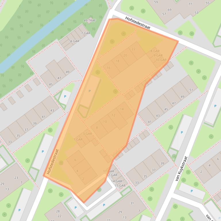 Kaart van postcodegebied 7942GX.
