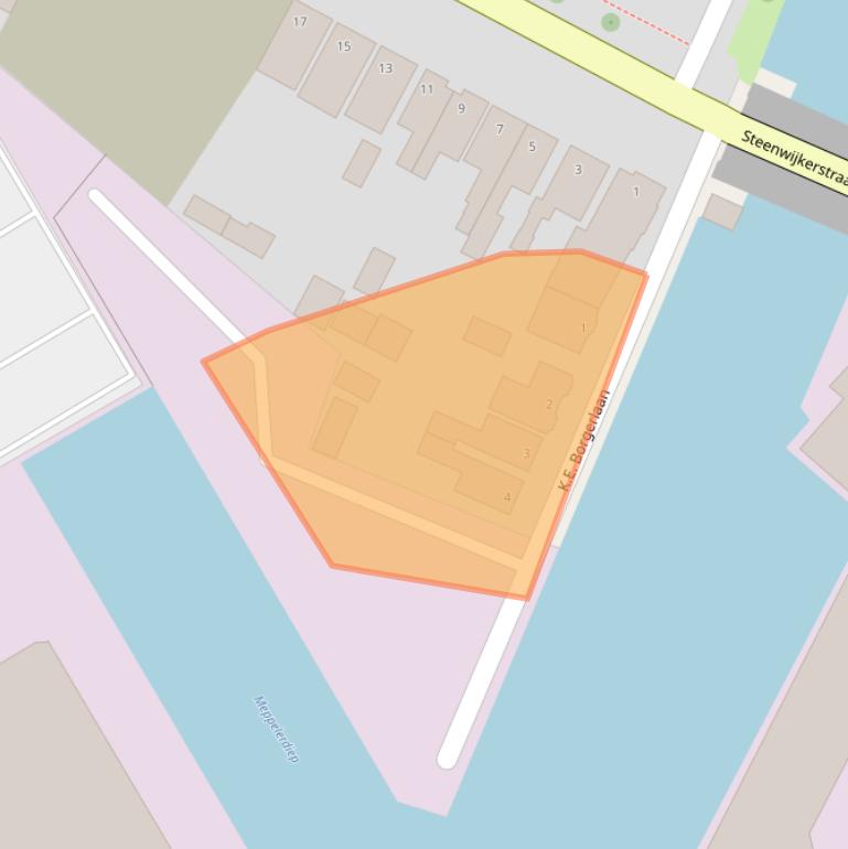 Kaart van postcodegebied 7942HC.