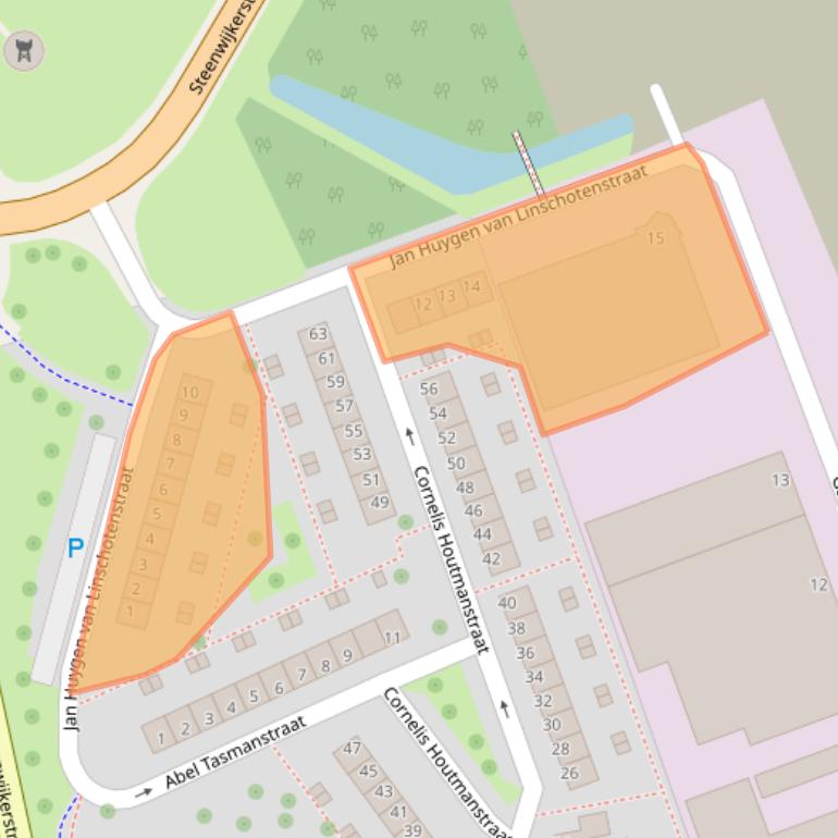 Kaart van postcodegebied 7942HK.