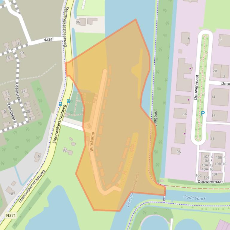 Kaart van postcodegebied 7942HT.