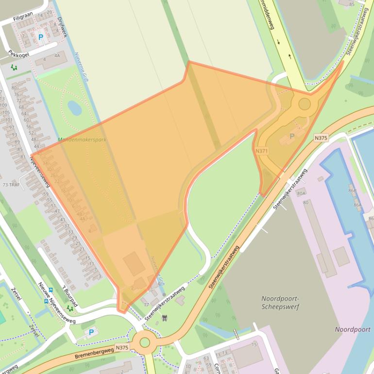 Kaart van postcodegebied 7942JM.