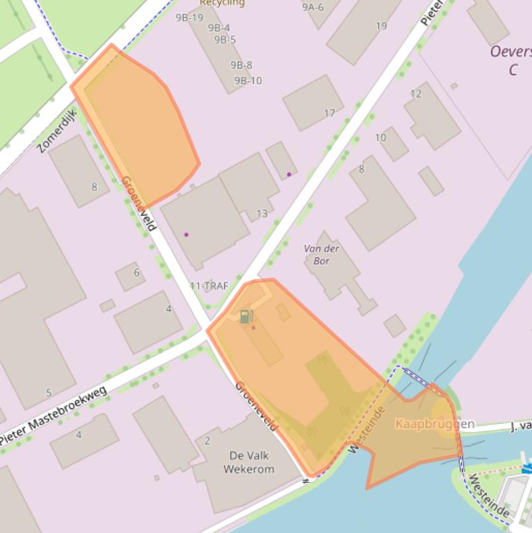 Kaart van postcodegebied 7942JW.