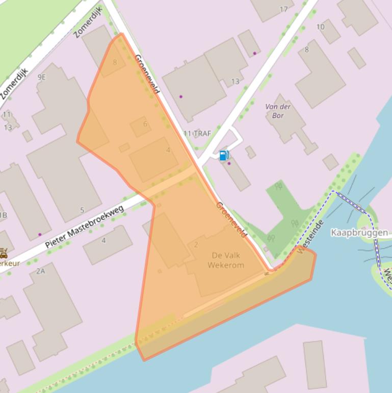 Kaart van postcodegebied 7942JX.