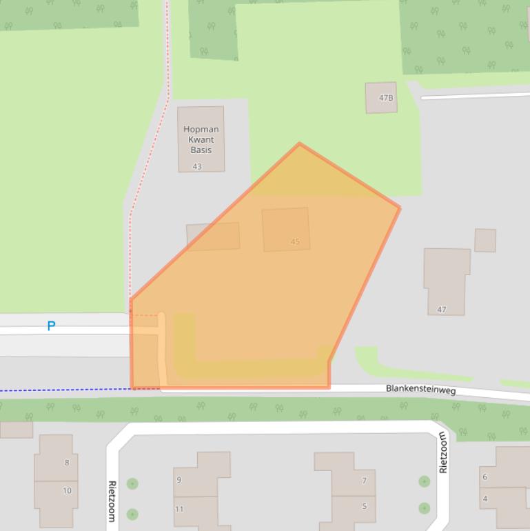 Kaart van postcodegebied 7942KN.