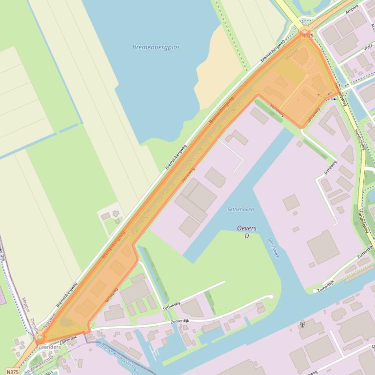 Kaart van postcodegebied 7942LB.