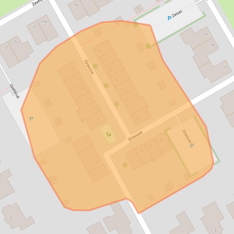 Kaart van postcodegebied 7942NL.