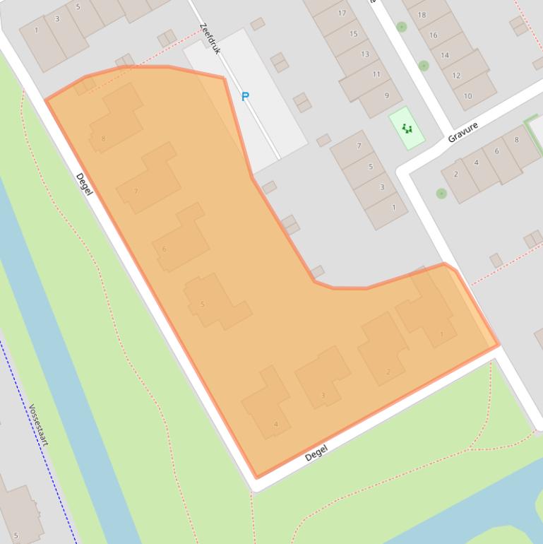 Kaart van postcodegebied 7942NM.