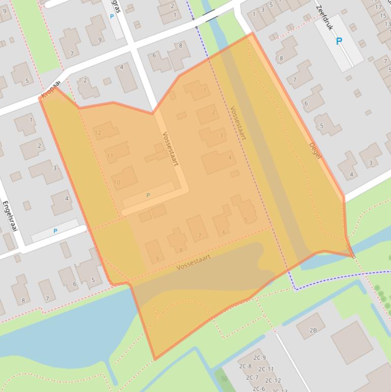 Kaart van postcodegebied 7942NW.
