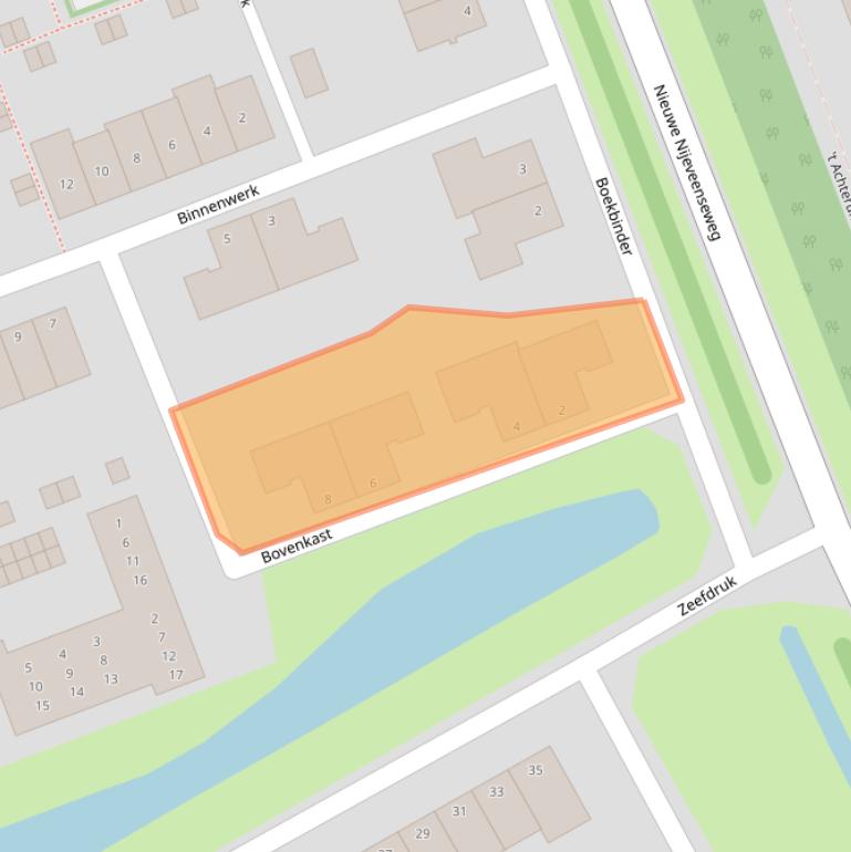 Kaart van postcodegebied 7942NZ.