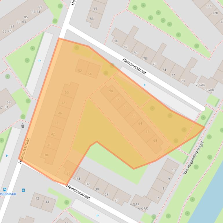 Kaart van postcodegebied 7942TP.