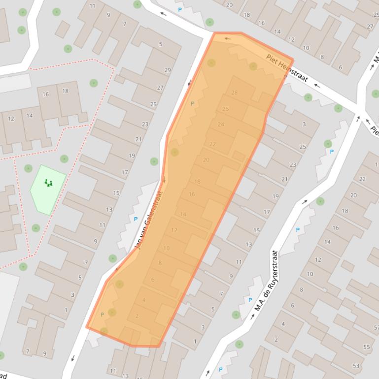 Kaart van postcodegebied 7942VL.