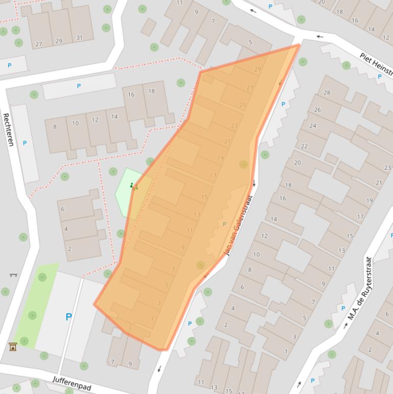 Kaart van postcodegebied 7942VM.