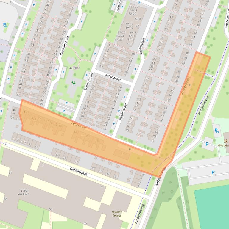 Kaart van postcodegebied 7943AV.