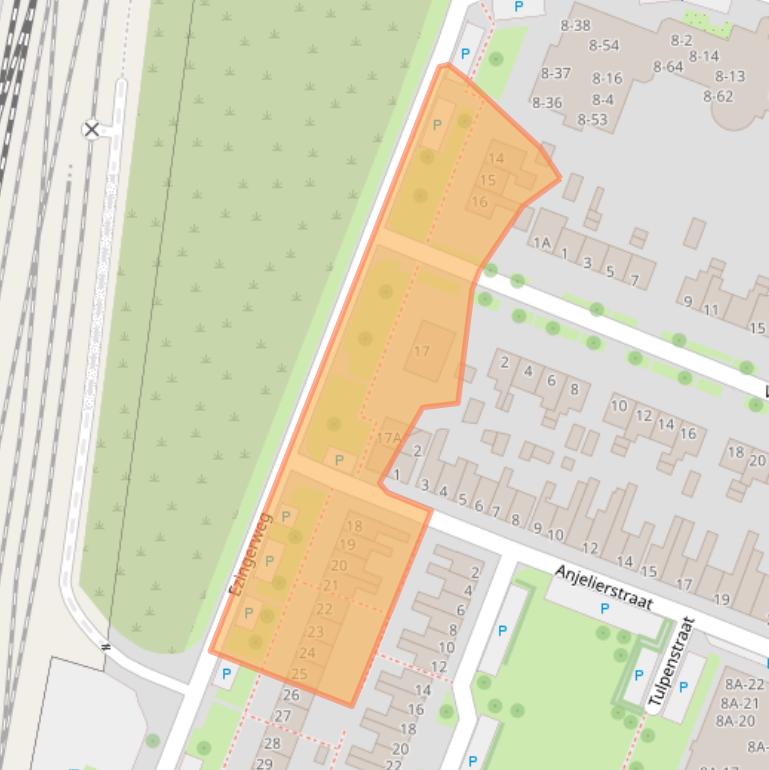 Kaart van postcodegebied 7943AW.