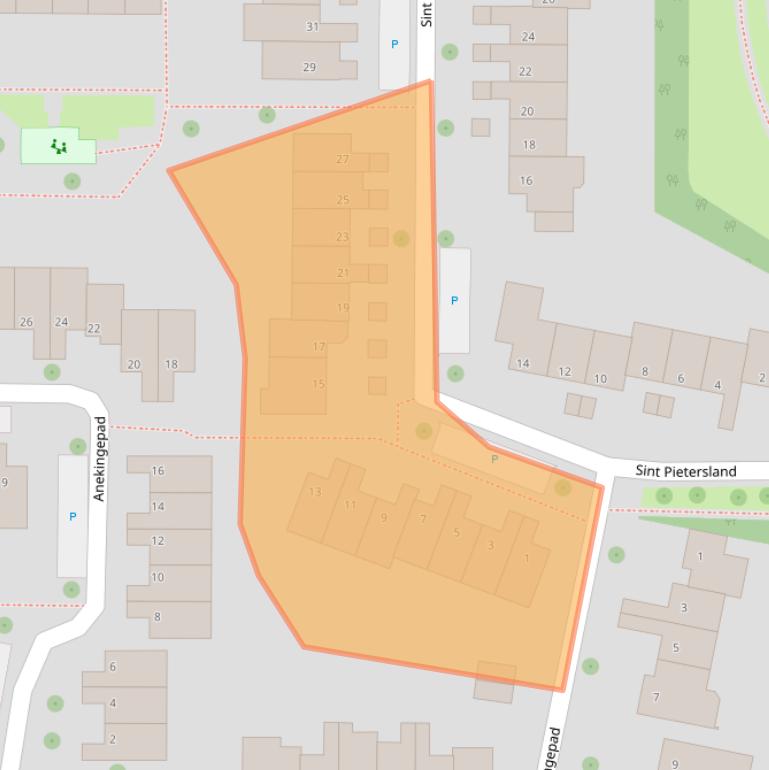 Kaart van postcodegebied 7943EL.