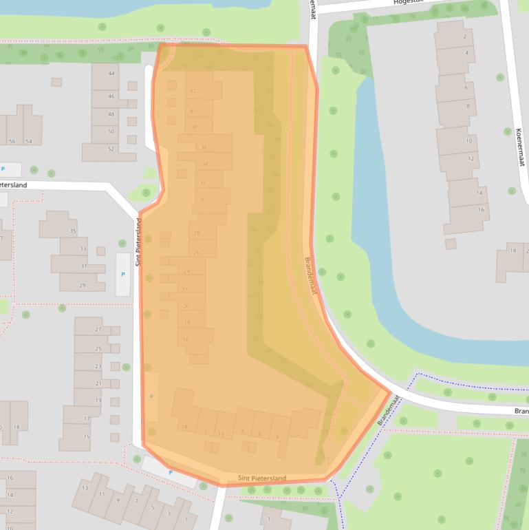 Kaart van postcodegebied 7943EN.