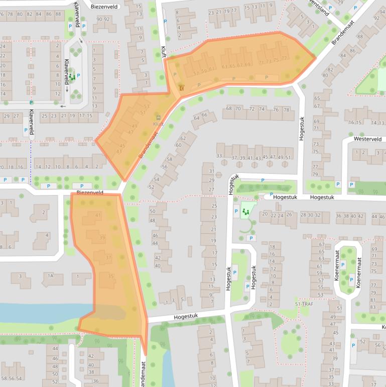 Kaart van postcodegebied 7943EV.