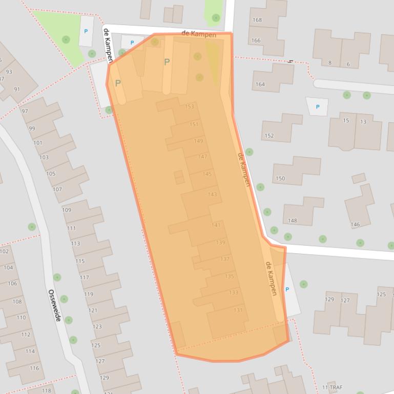 Kaart van postcodegebied 7943HD.